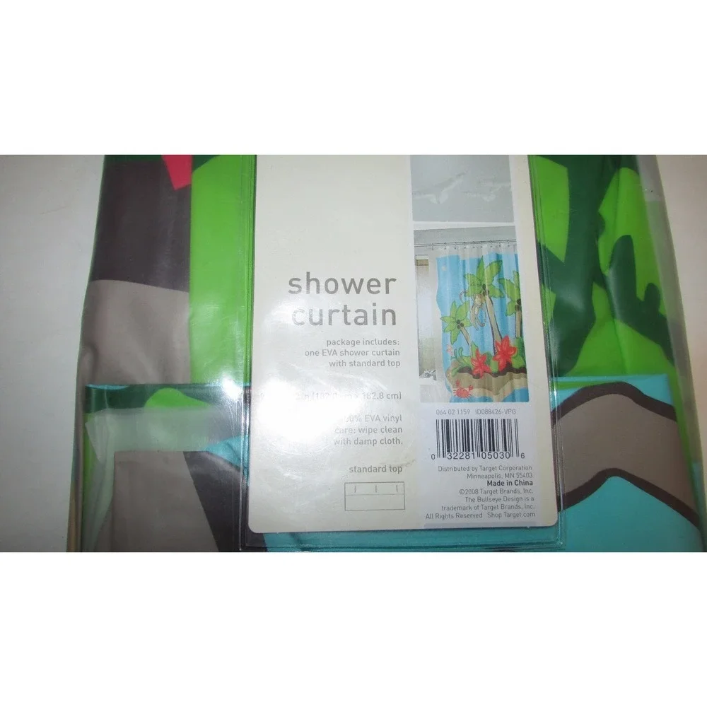 Home for Target monkey coconut trees shower curtain 72 x 72